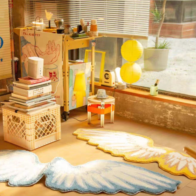 Angel wings丨Faux Cashmere Carpet