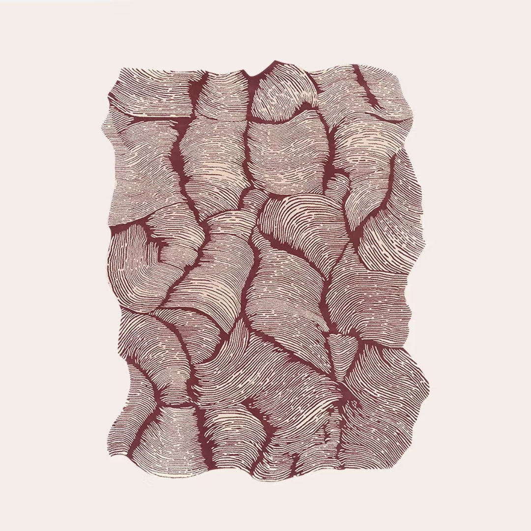 Textured Pattern Rugs丨Faux Cashmere Carpet