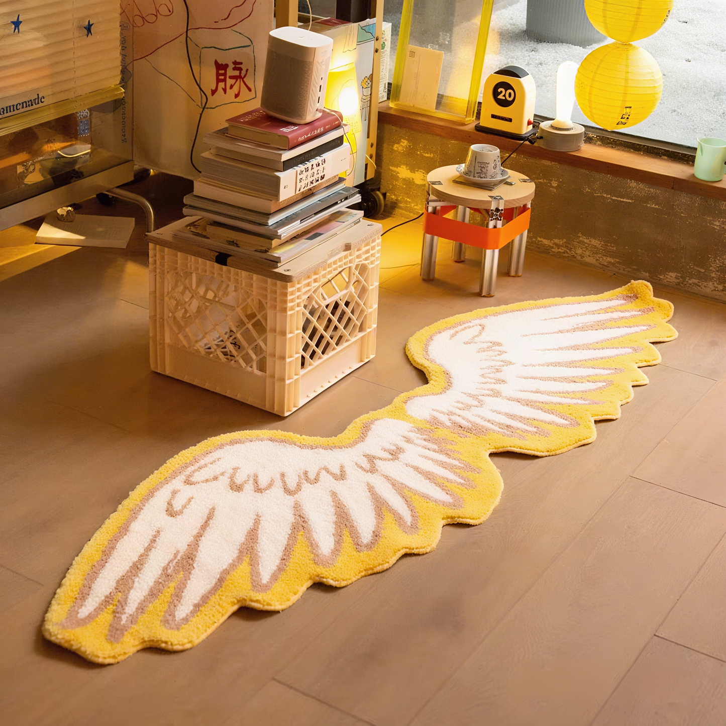 Angel wings丨Faux Cashmere Carpet