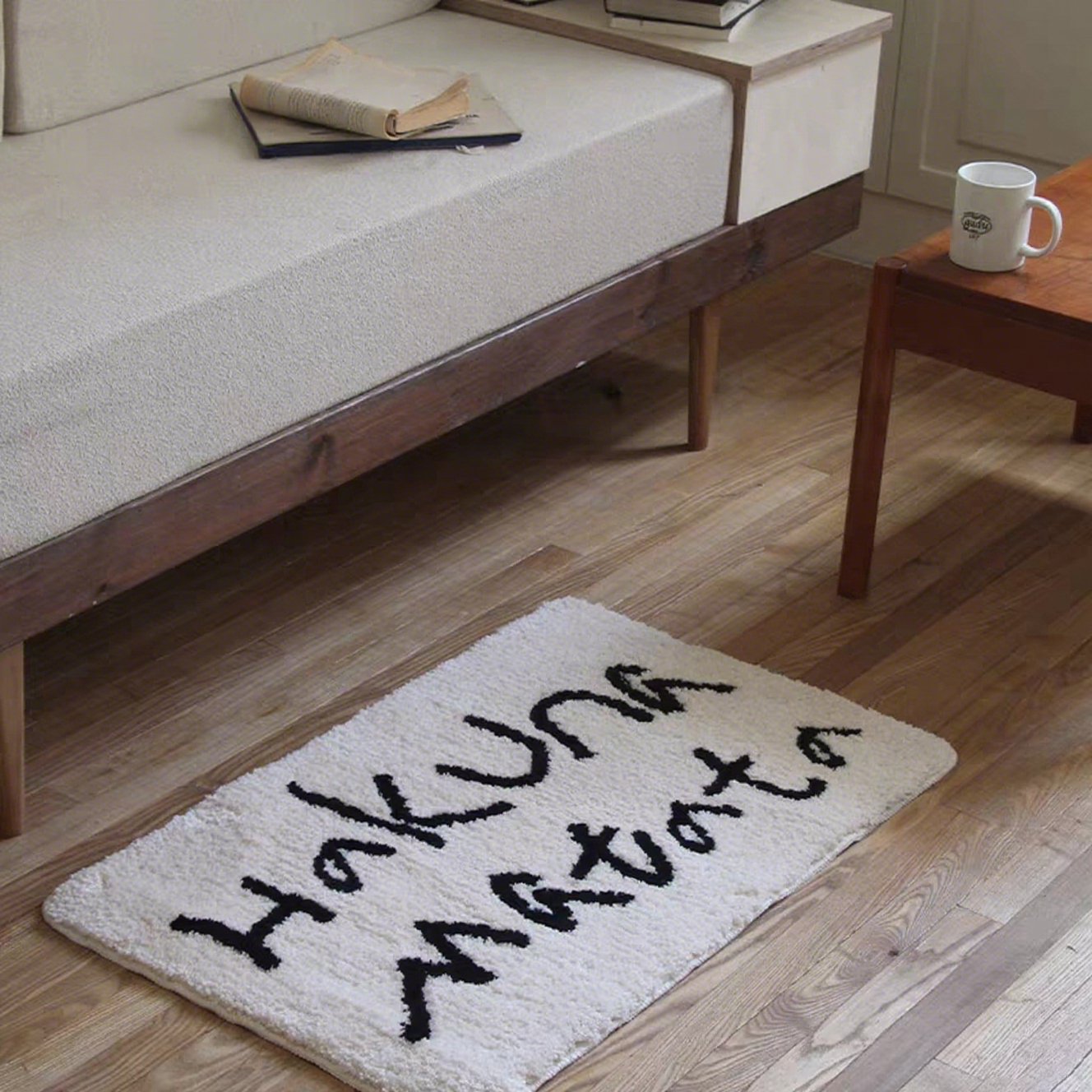 Hakuna Matata Rug丨Faux Cashmere Carpet