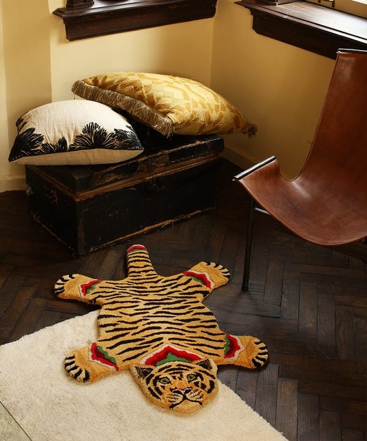 Babul Bombay Tiger丨Faux Cashmere Carpet