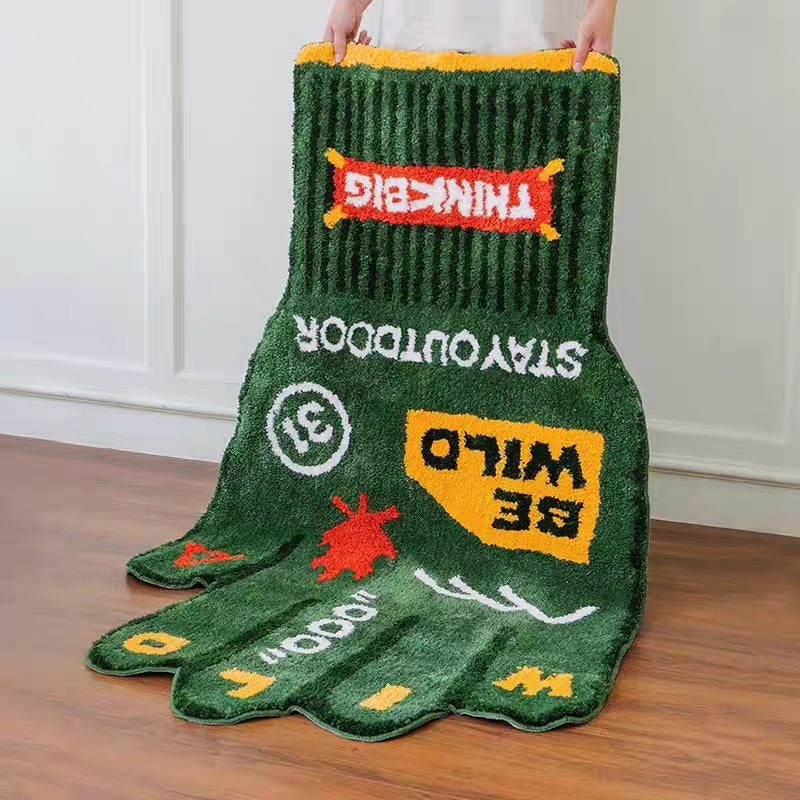 Camping Gloves丨Faux Cashmere Carpet