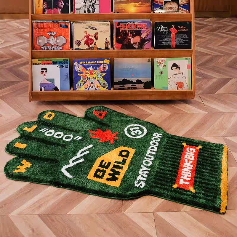 Camping Gloves丨Faux Cashmere Carpet