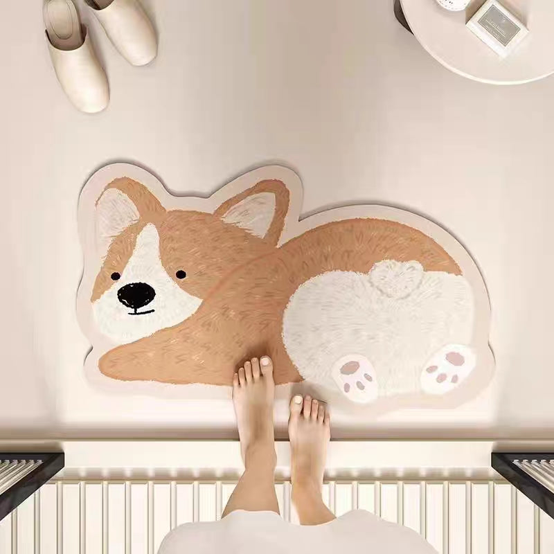 Jumping Dog丨Faux Cashmere Carpet