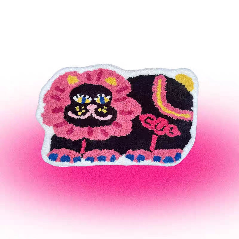 Whimsical Animal丨Faux Cashmere Carpet
