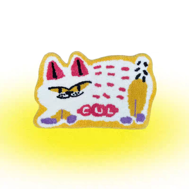 Whimsical Animal丨Faux Cashmere Carpet
