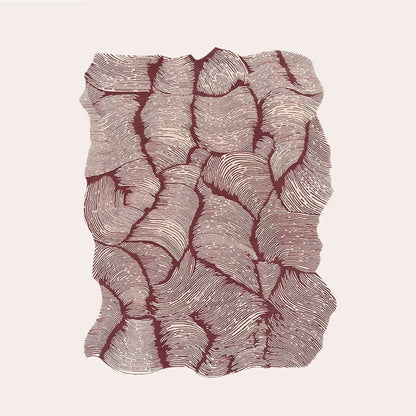 Textured Pattern Rugs丨Faux Cashmere Carpet