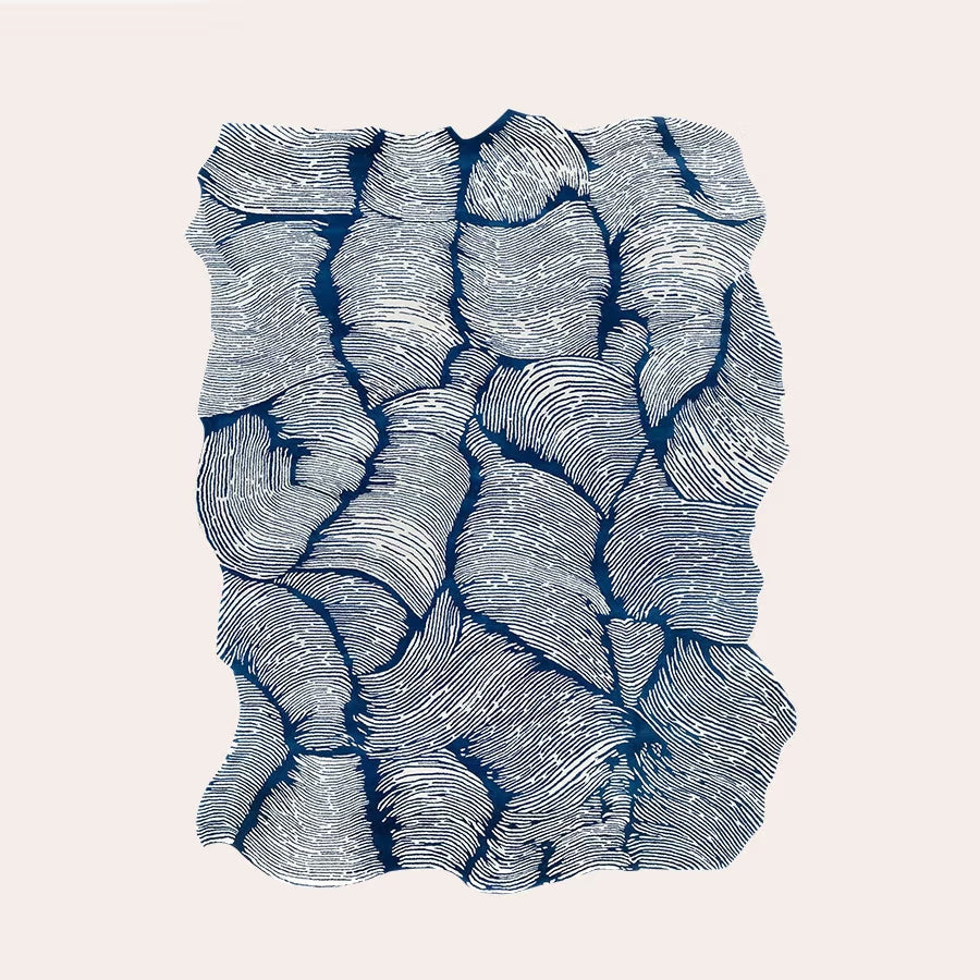 Textured Pattern Rugs丨Faux Cashmere Carpet