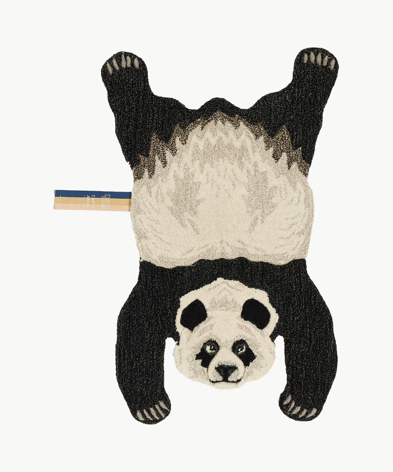Plumpy Panda Rug丨Faux Cashmere Carpet