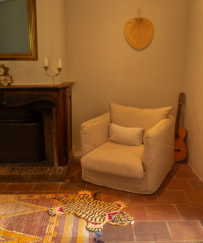 Babul Bombay Tiger丨Faux Cashmere Carpet