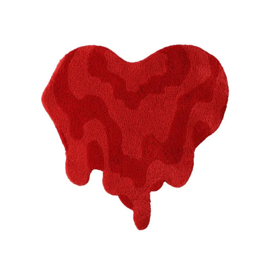 Red Flowing Love丨Faux Cashmere Carpet