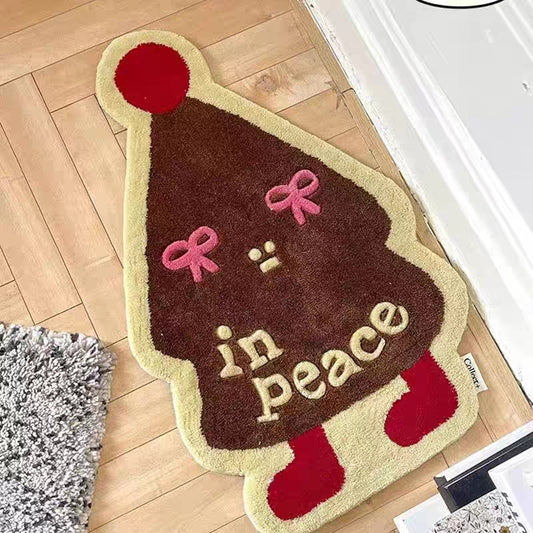 Christmas Tree丨Faux Cashmere Carpet