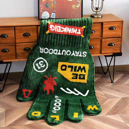 Camping Gloves丨Faux Cashmere Carpet