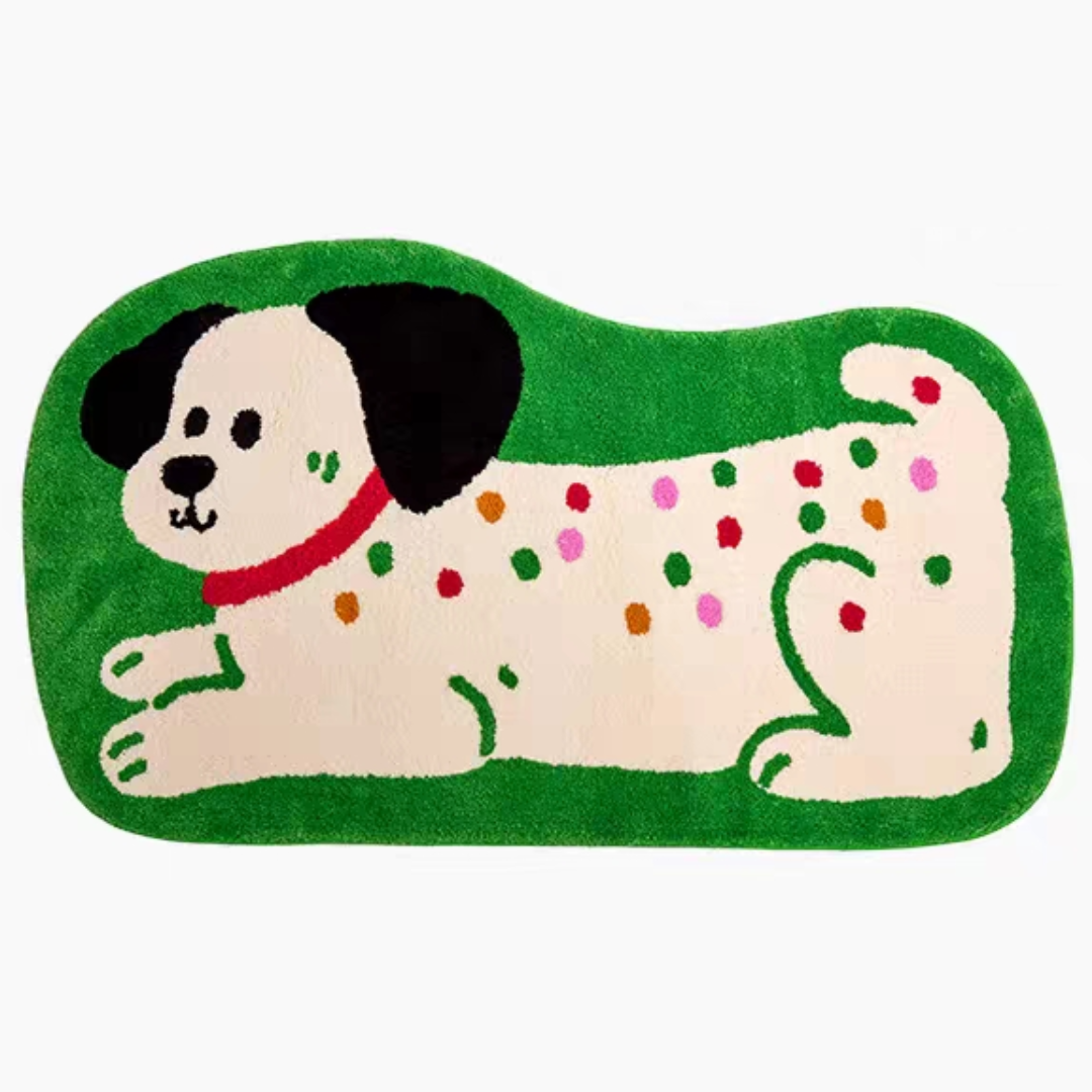 Cute Doggy丨Faux Cashmere Carpet