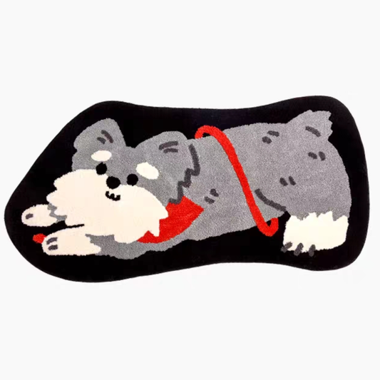 Cute Doggy丨Faux Cashmere Carpet