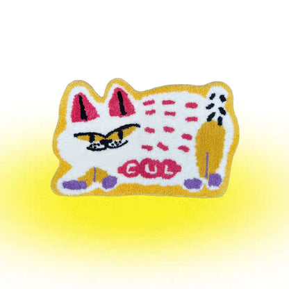 Whimsical Animal丨Faux Cashmere Carpet