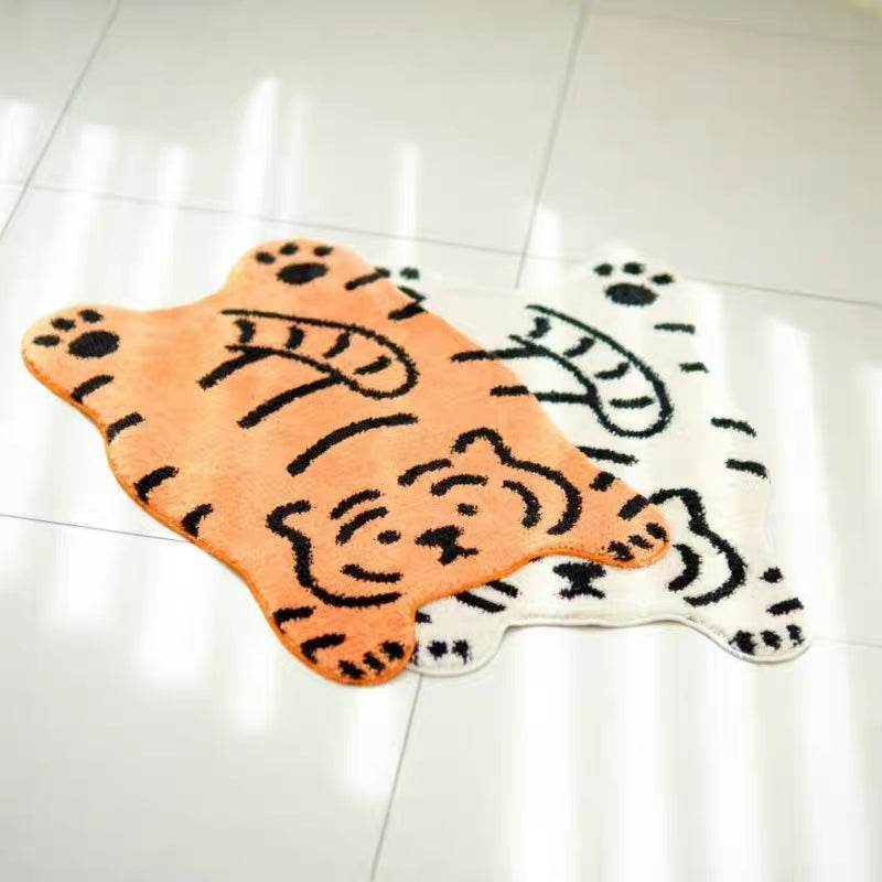 Tiger pounce丨Faux Cashmere Carpet