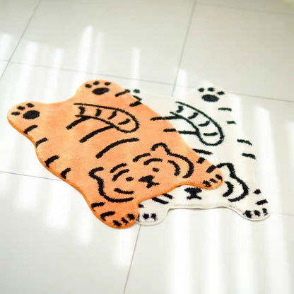 Tiger pounce丨Faux Cashmere Carpet