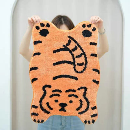 Tiger pounce丨Faux Cashmere Carpet
