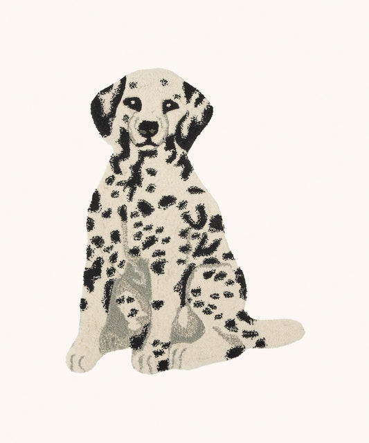 Dalmatian Dog Rug丨Faux Cashmere Carpet