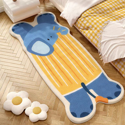 Prone Animal Series丨Faux Cashmere Carpet